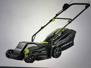 lot 6 image: Earthwise 14 20V Lithium-Ion Electric Lawn Mower