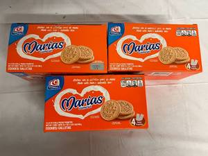 lot 18 image: 3 Boxes of Marias Gamesa Cookies
