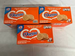 lot 19 image: 3 Boxes of Marias Gamesa Cookies