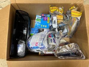 lot 50 image: Box Full of Office Supplies