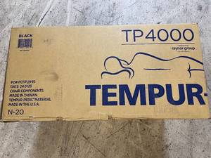 lot 75 image: Tempurpedic TP4000 Office Chair - Black