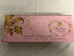 lot 90 image: Daveliou Professional Caligraphy Set - Pink