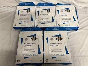 lot 97 image: 2500 Sheets of Hammermill Copy Paper - 8.5 x 11