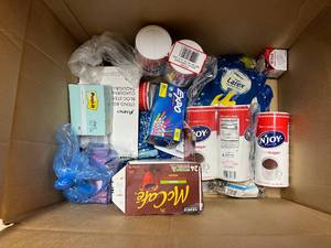lot 101 image: Box Full of Office Supplies