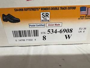 lot 115 image: Thorogood Softstreets Womens Double Track Oxford - 8 W