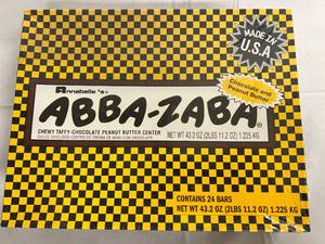 lot 119 image: Box of Abba-Zabba Chocolate Peanut Butter Chewy Taffy