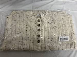 lot 134 image: Madewell Donegal Bowden Henley Sweater - S