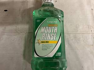 lot 256 image: 6 x 1L Bottles of CareOne Antiseptic Mouth Rinse - Vanilla Mint
