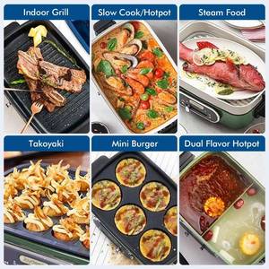 lot 12 image: Joydeem 3-in-1 Electric Hot Pot