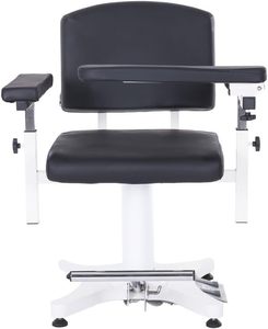lot 34 image: Carenovo Medycare Height Adjustable Phlebotomy Chair