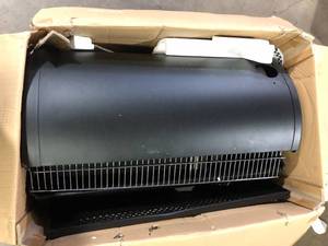 lot 26 image: Char-Griller Smokin Champ Charcoal Grill Offset Smoker in Black    Customer Returns See Pictures