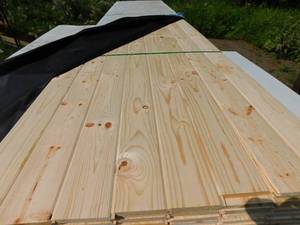 1 x 6 Ponderosa Pine Bright #3 Tongue & Groove LWP-4 Reversible - 1920 Linear Feet