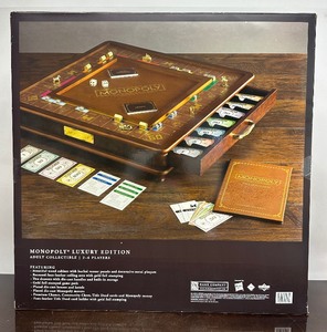 lot 6 image: MINTNEW in box MONOPOLY Luxury Edition unopened
