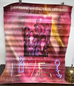 lot 41 image: LARGE Lot of Vintage early-mid 1980s Prince Posters (unhung)
