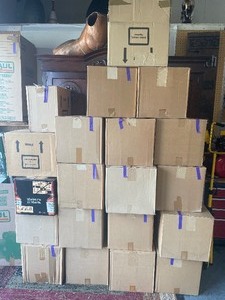lot 102 image: MASSIVE Collection or Byers Choice Carolers Christmas Figurines - Over 200