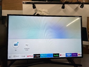 lot 51 image: Working SAMSUNG Model UN43M5300AF Smart TV wRemote 