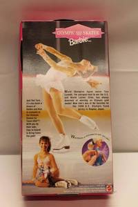 lot 24 image: Mattel 1998 Olympic Skater Barbie Doll - New in Box