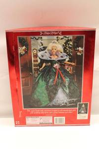 lot 46 image: 1995 Holiday Barbie Special Edition in Green Gown