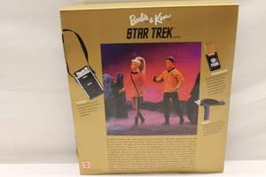 lot 49 image: Star Trek Barbie & Ken 30th Anniversary Collector Edition Giftset