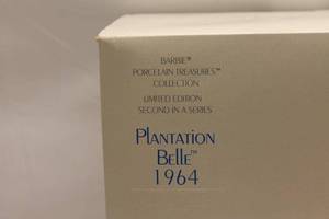lot 76 image: Barbie Porcelain Treasures Collection Plantation Belle 1964