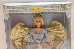 lot 82 image: Collector Edition Angel of Peace Barbie Doll in Original Box