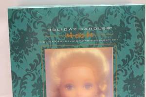 lot 104 image: Holiday Caroler Barbie - Holiday Porcelain Barbie Collection