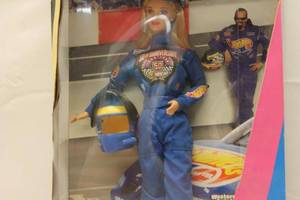lot 117 image: 50th Anniversary NASCAR Barbie - Collector Edition