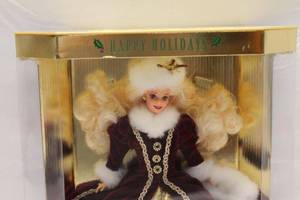 lot 129 image: Barbie Happy Holidays Special Edition Doll