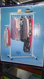 lot 2 image: Deluxe Garment Rack,