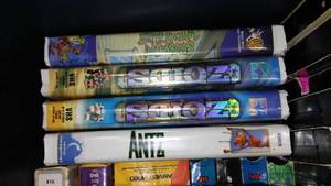 lot 68 image: Tote Of VHS Tapes.