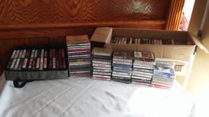 lot 69 image: CDs And Cassette Tapes.