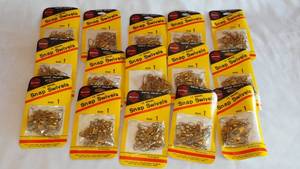lot 106 image: Seaway  Snap Swivels, Size 1 (15pkgs).