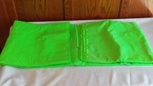 lot 162 image: Hi-Vis Safety Green Polyester Rip-Stop Fabric.