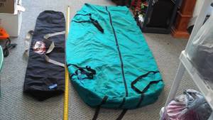 lot 169 image: Bags For Wake Board And Skies.
