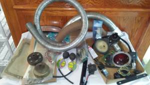 lot 233 image: Misc. Automotive. Coolant Testers (2), Misc. Gaskets, Flex Tubes