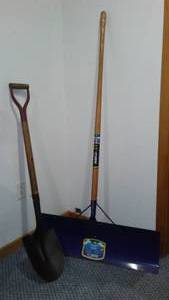 lot 235 image: Spade And Snow Shovel.