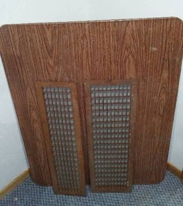 lot 236 image: Floor Grates (2) & Protector.