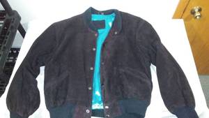 lot 240 image: Suede Jacket, Leather Boots, Shoes And More.