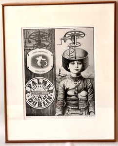 lot 82 image: Rare JOE BOSKE - Gamut Of Yearning II Limited Edition 77200 Numbered and Signed Framed Print