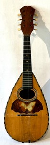 lot 107 image: Vintage Rustic MANDOLIN