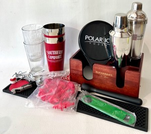 lot 185 image: Its 5 OClock Somewhere Lot of many Bar items
