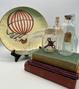 lot 310 image: Vintage Finds including DAVID CARTER BROWN Balloon Plate