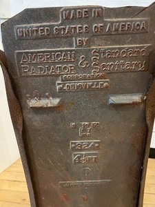 lot 352 image: Reclaimed Cast Iron Art