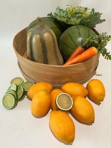 lot 360 image: Faux Fruits and Vegetables