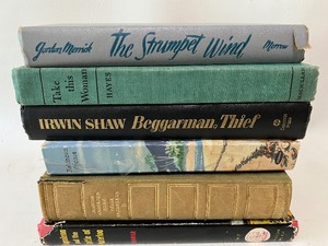 lot 385 image: Vintage Books including The Strumpet Wind - QTY 6