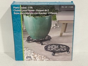 lot 51 image: Plant Caddy 2 Pack