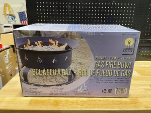 lot 2 image: Portable Gas Fire Bowl NEW