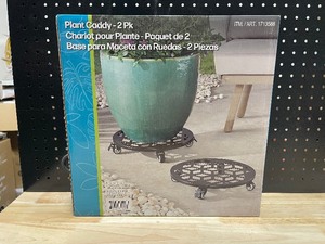 lot 6 image: Plant Caddy 2 Pack