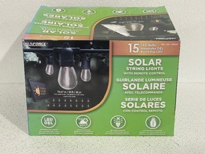 lot 25 image: Solar String Lights