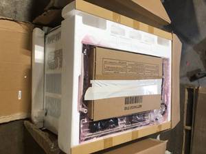 lot 13 image: LG 12,000 BTU 115V Window Air Conditioner Cools 550 sq. ft. with Wi-Fi, Remote and in White Customer Returns See Pictures